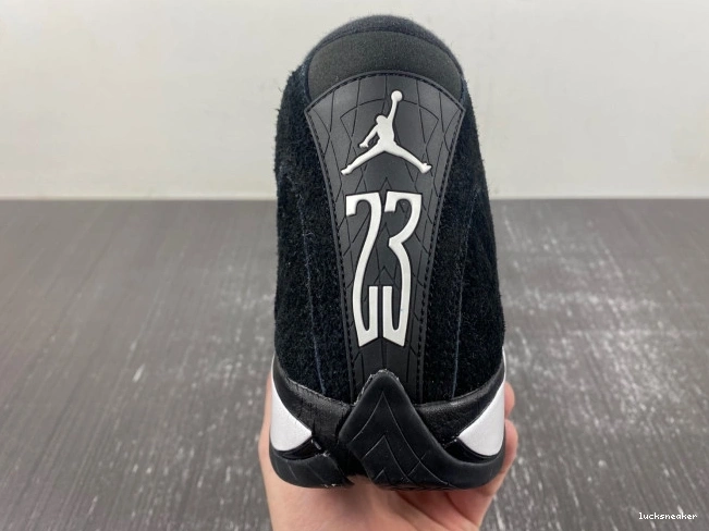 Rep LUCY 14 Air Black White University Jordan Red 487471-016 0809